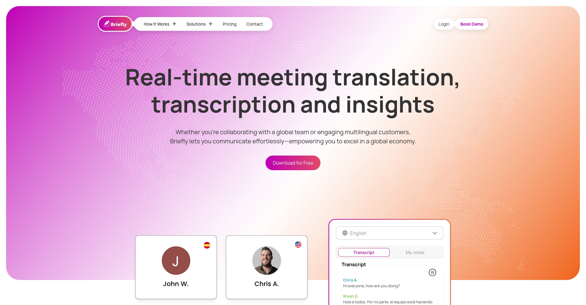 BrieflyAI官网截图