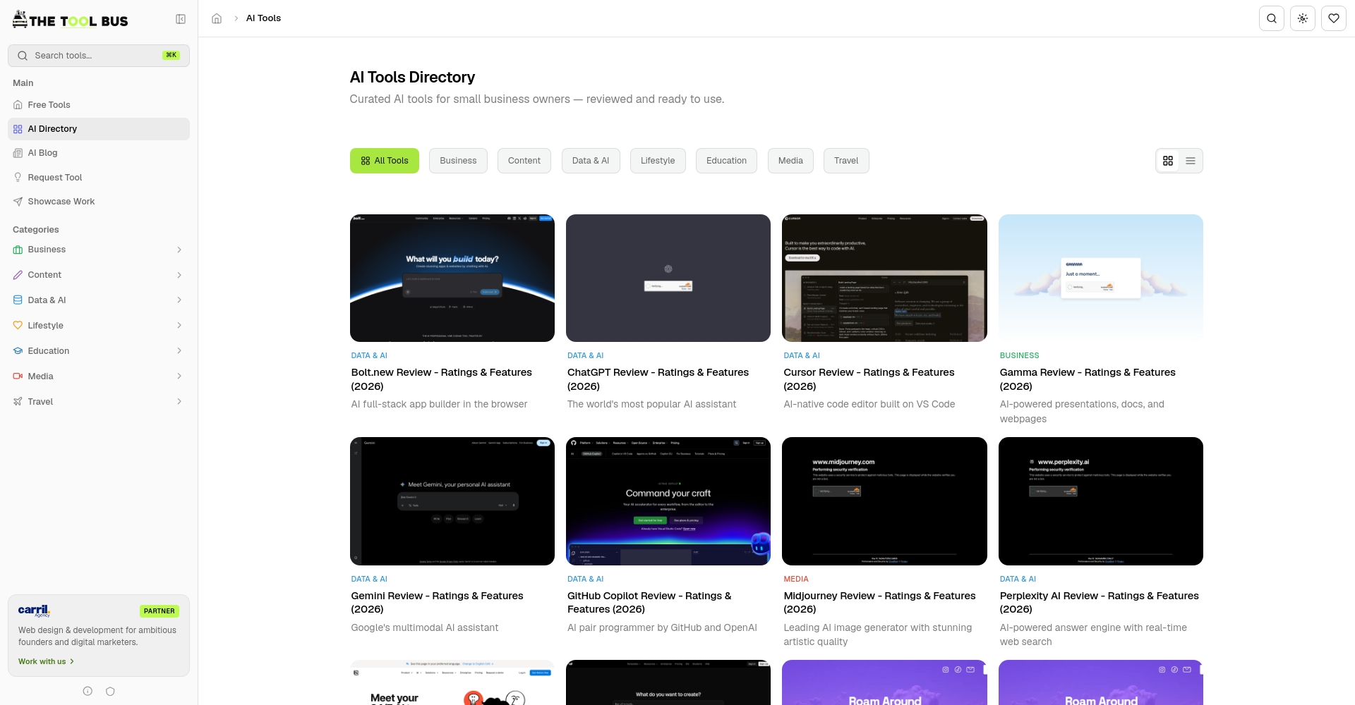 TheToolBus.ai工具目录