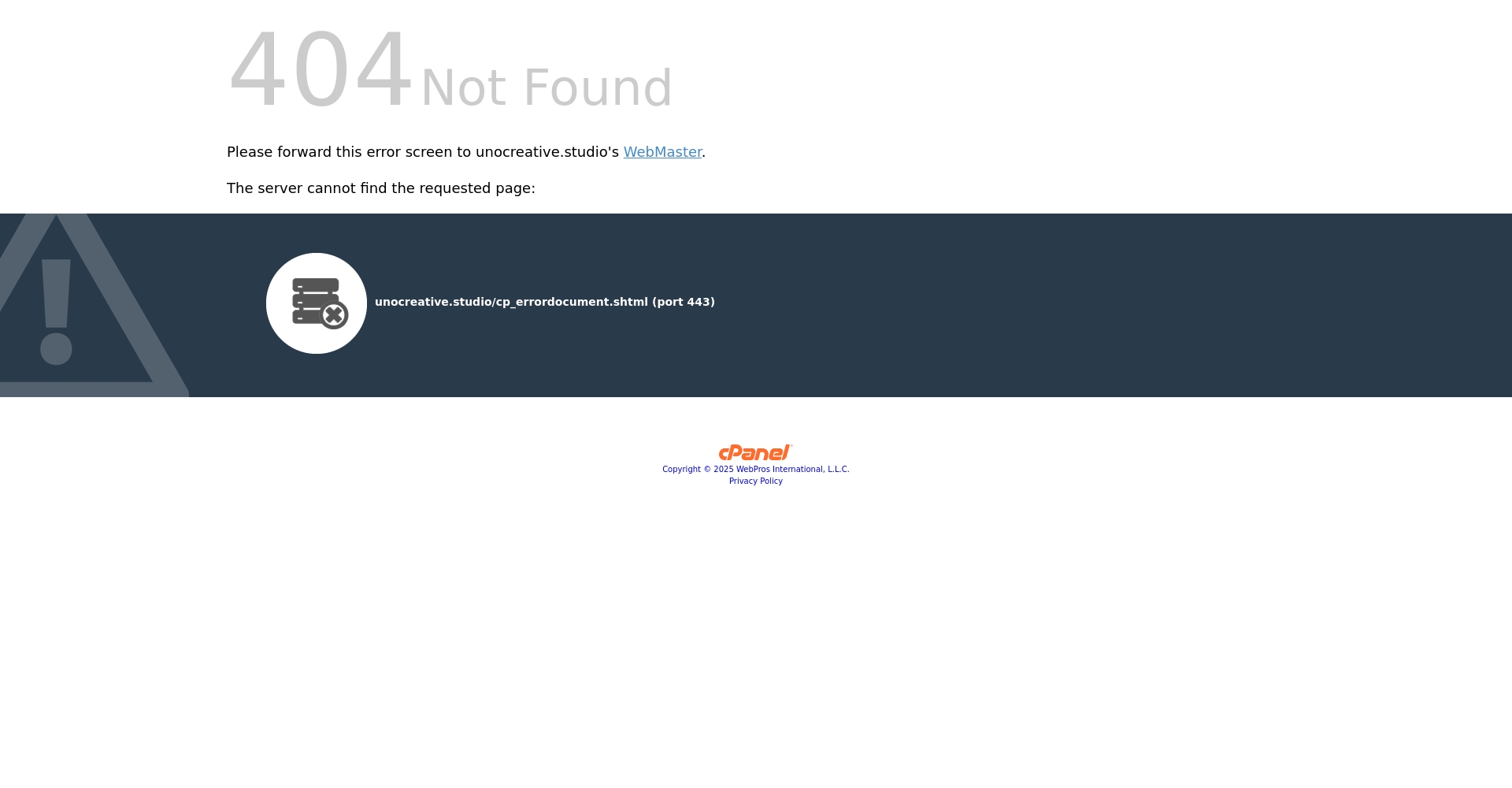 隐私政策页面截图