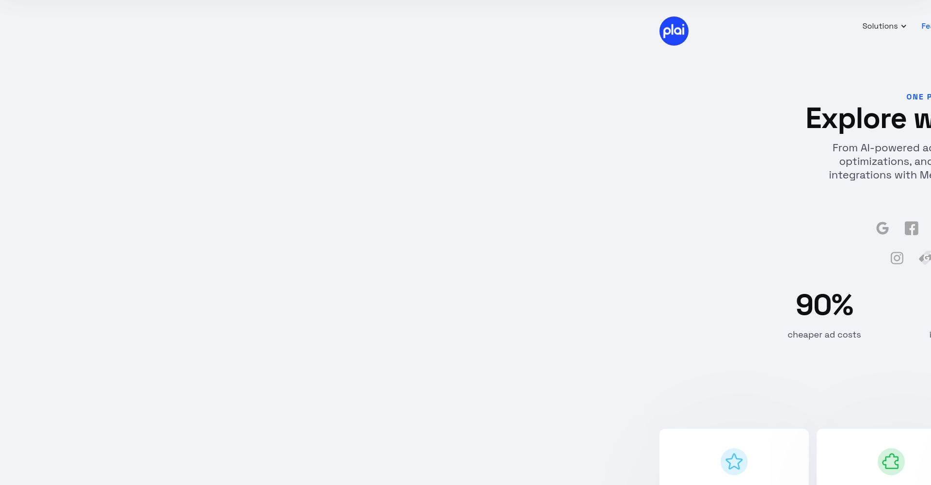 Plai 功能介绍页面