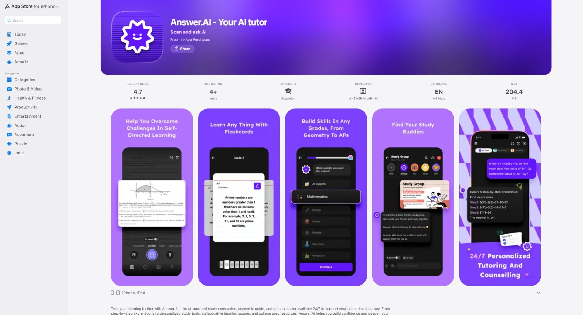 ANSWER.AI AppStore下载