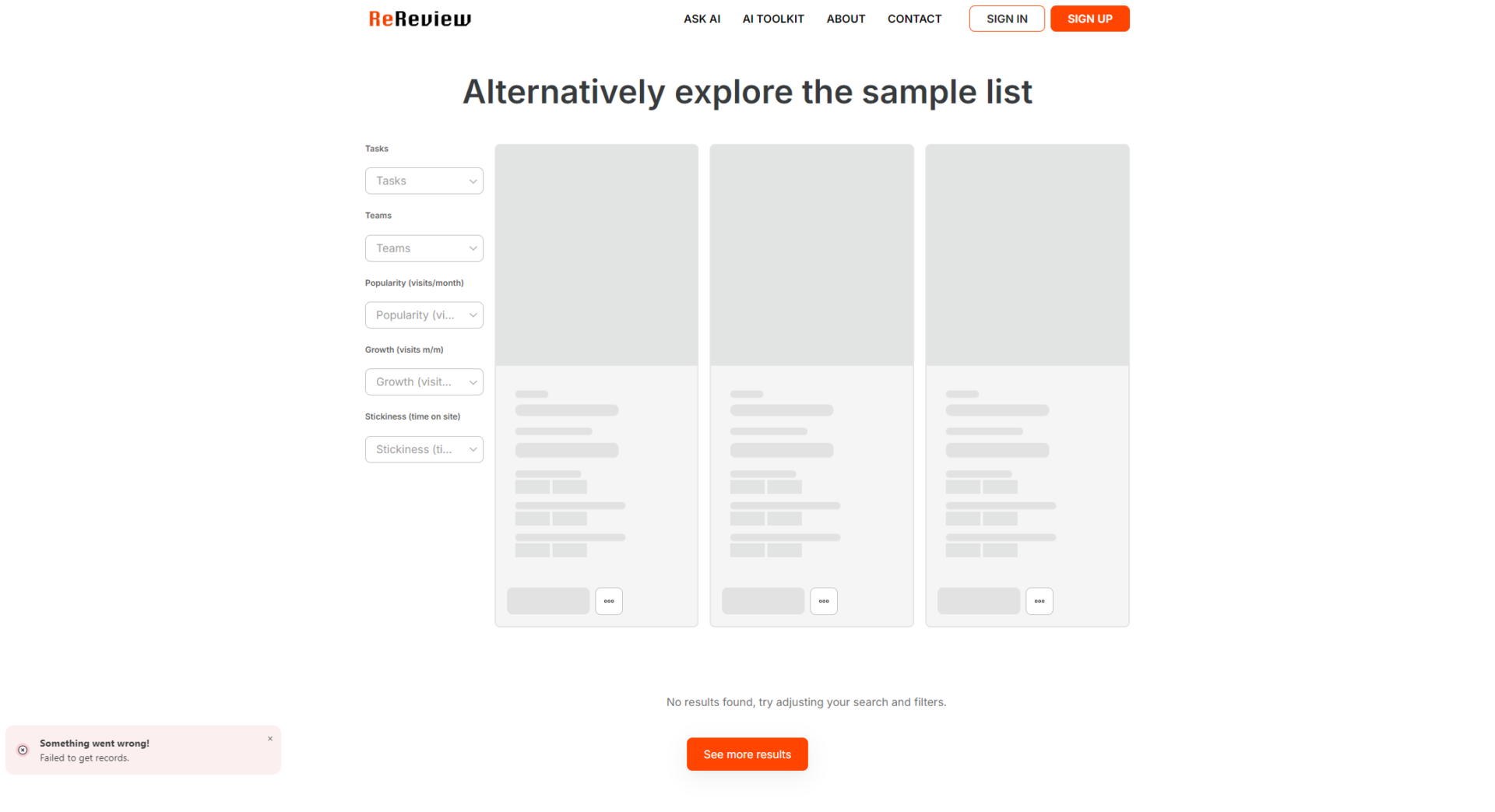 ReReview AI列表一览