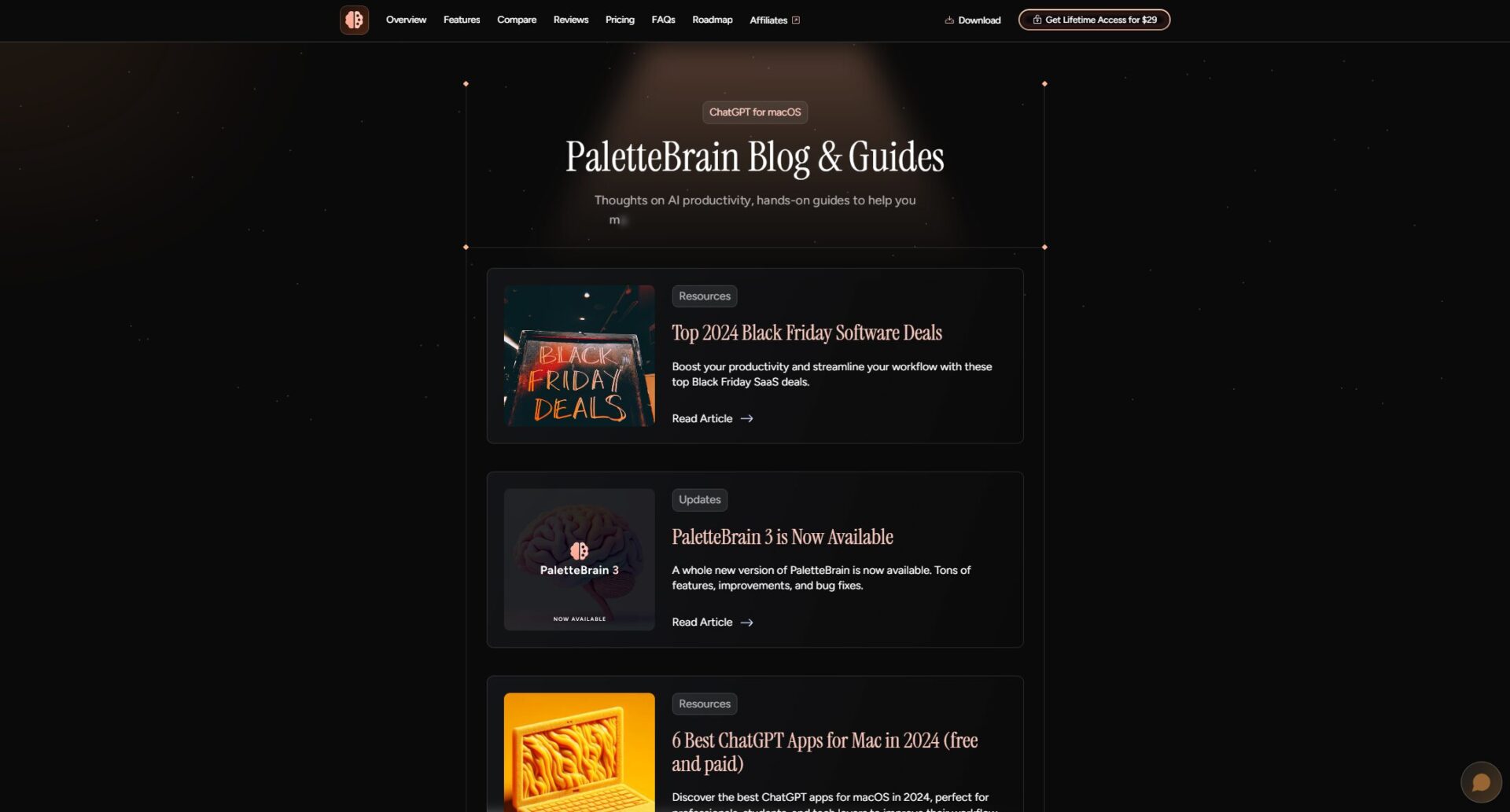 PaletteBrain博客介绍