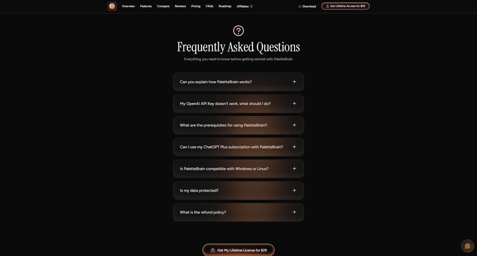 官方FAQ