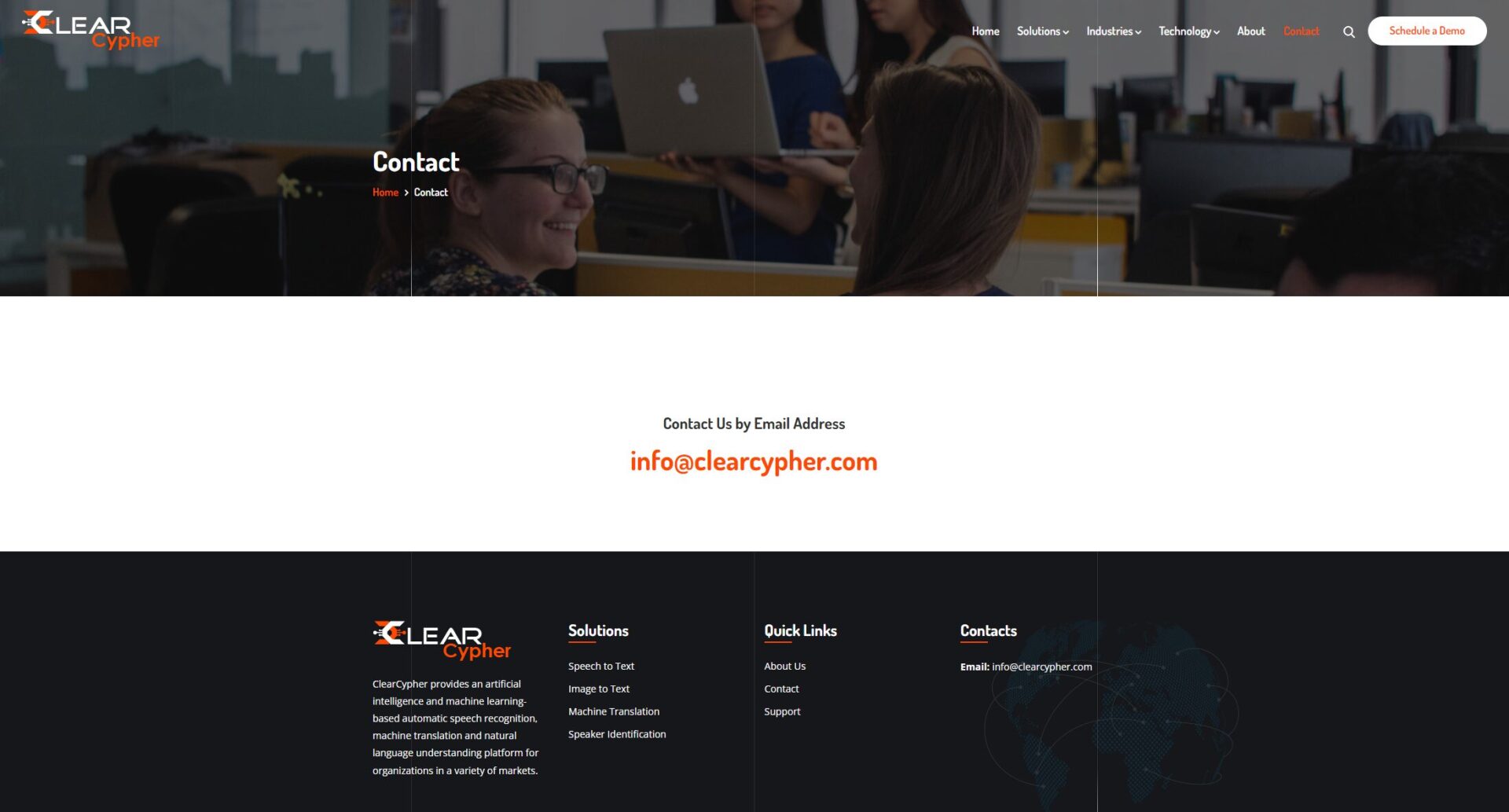 ClearCypher LLC 价格咨询界面