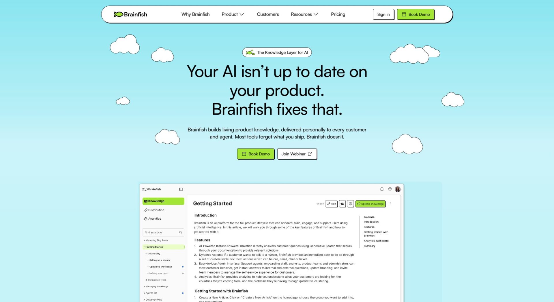 Brainfish官网首页