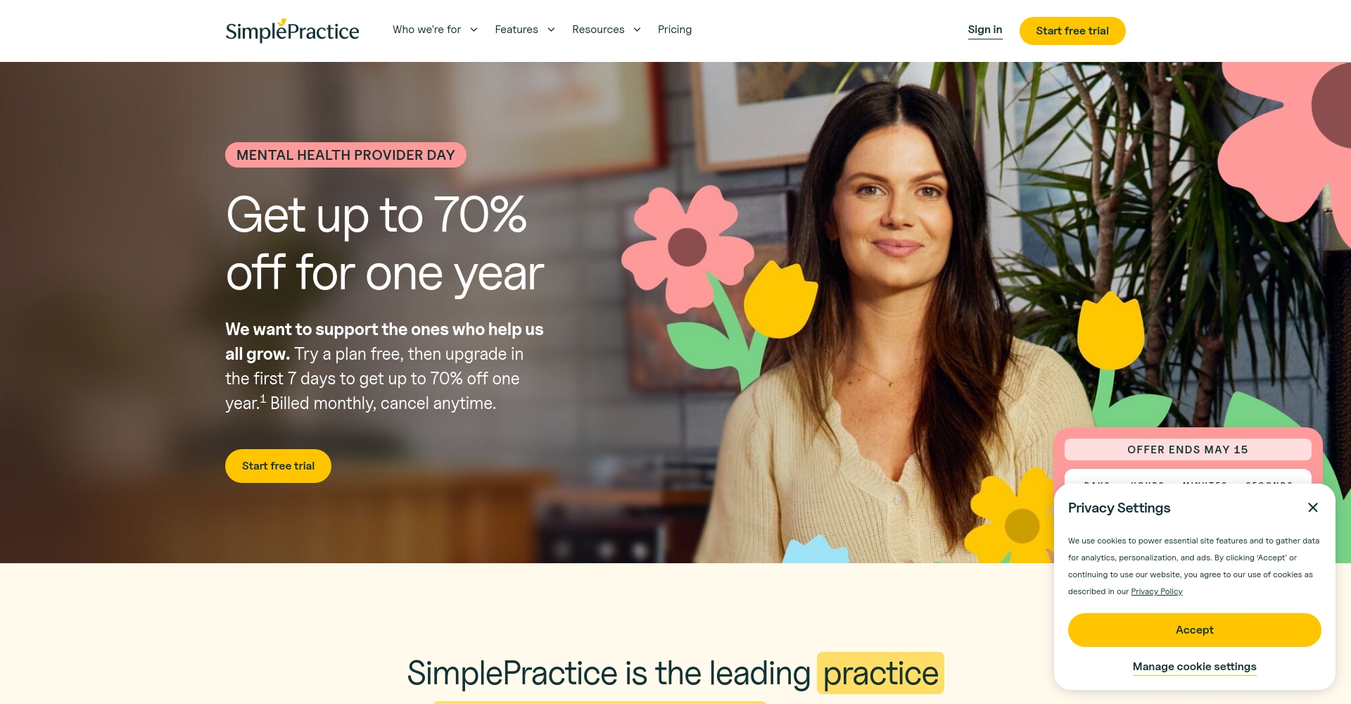 SimplePractice集成