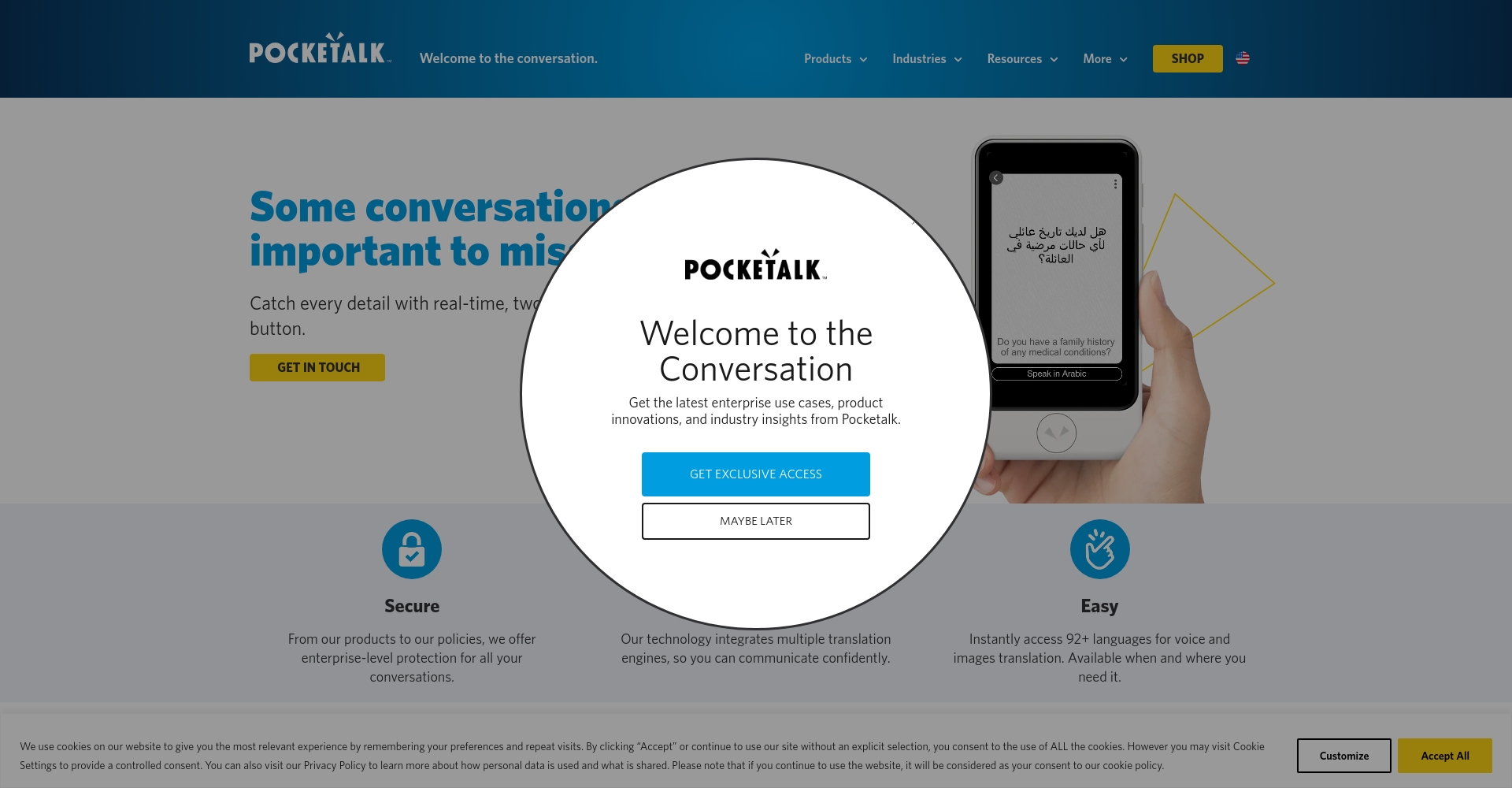 Pocketalk Classic翻译机