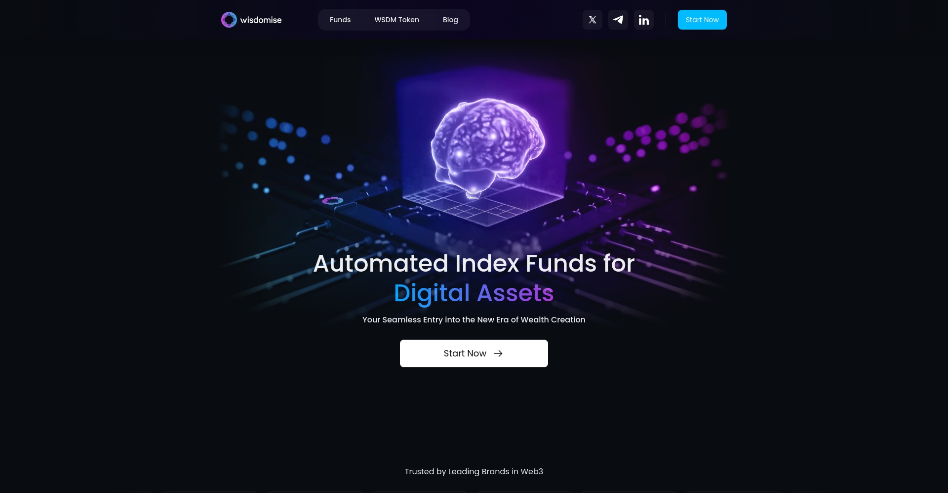 Wisdomise官网首页截图