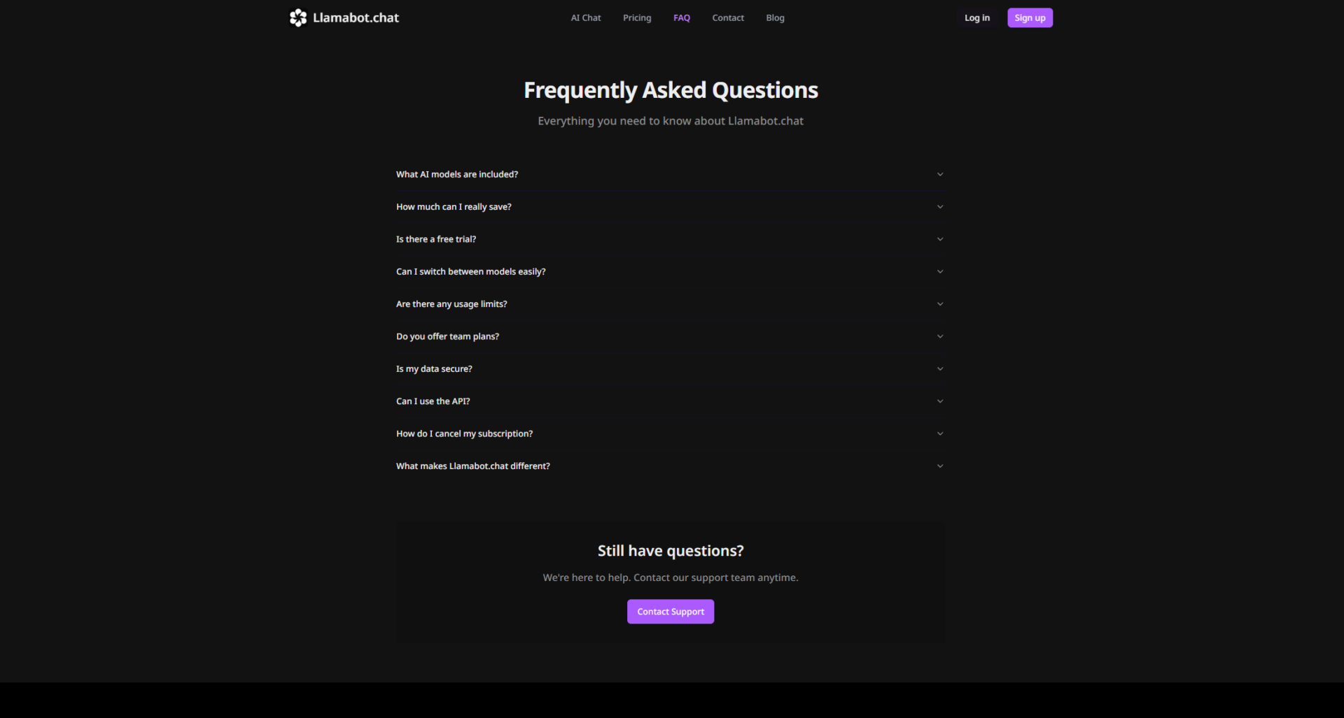 LLAMABOT FAQ